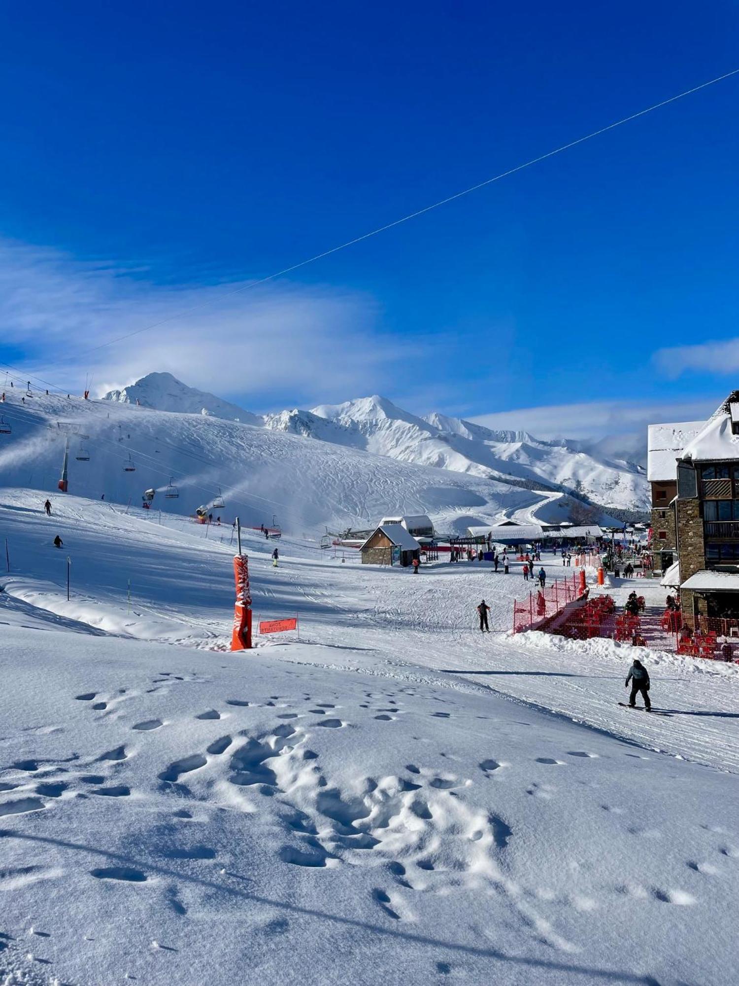 Grand Peyra'good Equipe Linge De Lit Et De Toilette Inclus - 8 Couchages - Station Peyragudes - Vue Montagne - 2 Balcons-terrasses Germ